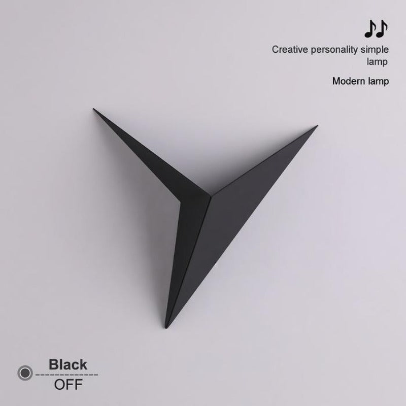 Lunari Nordic Origami Wall Light For A Modern Scandinavian Accent