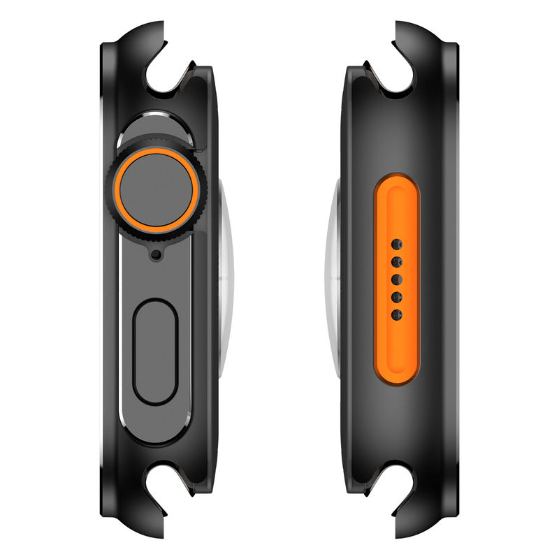 Poliertes Metallschutzgehäuse für Apple Watch Ultra 2/1, 49 mm