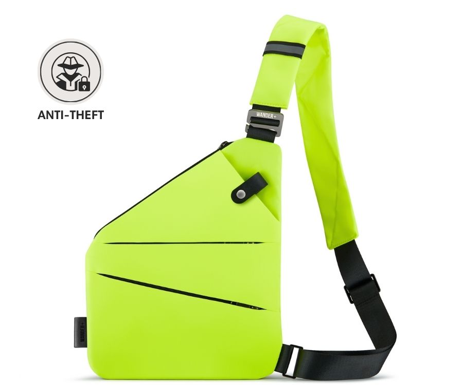 Anti-Theft Travel Bag — Concealed Zipper Design & Secure Front Pockets