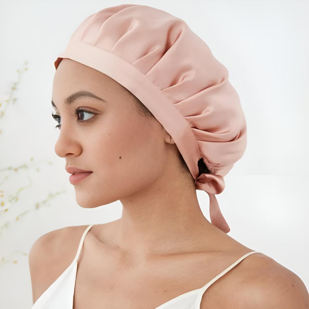 Silky-Slumber-Schlafhaube – doppellagige Haarschutzhaube