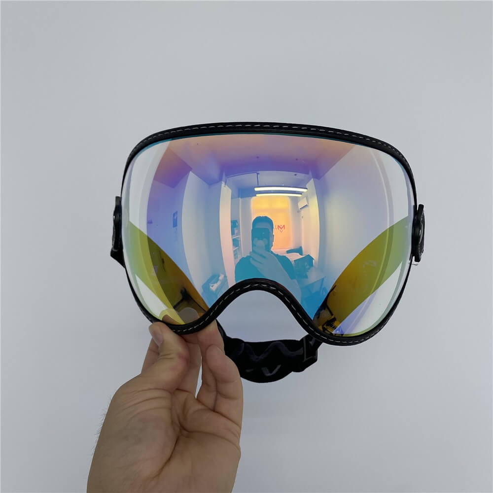 Universal Helmet Visor — HD Anti-UV Bubble Lens, Clear Vision