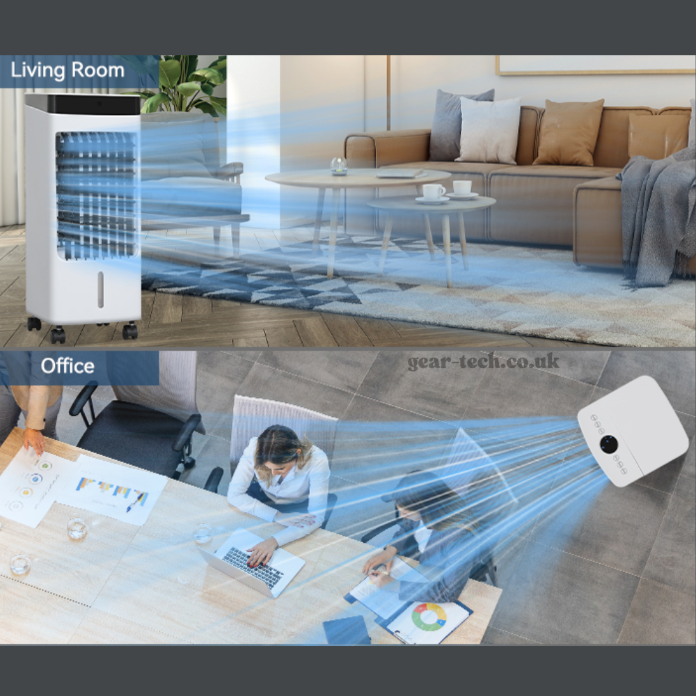 Aer condiționat fără evacuare — Design eficient energetic, telecomandă integrată