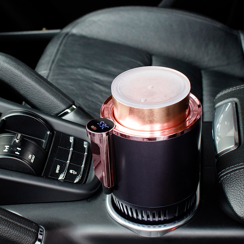 CleverCup opvarmet og afkølet kopholder til bilen — varme eller kolde drikke
