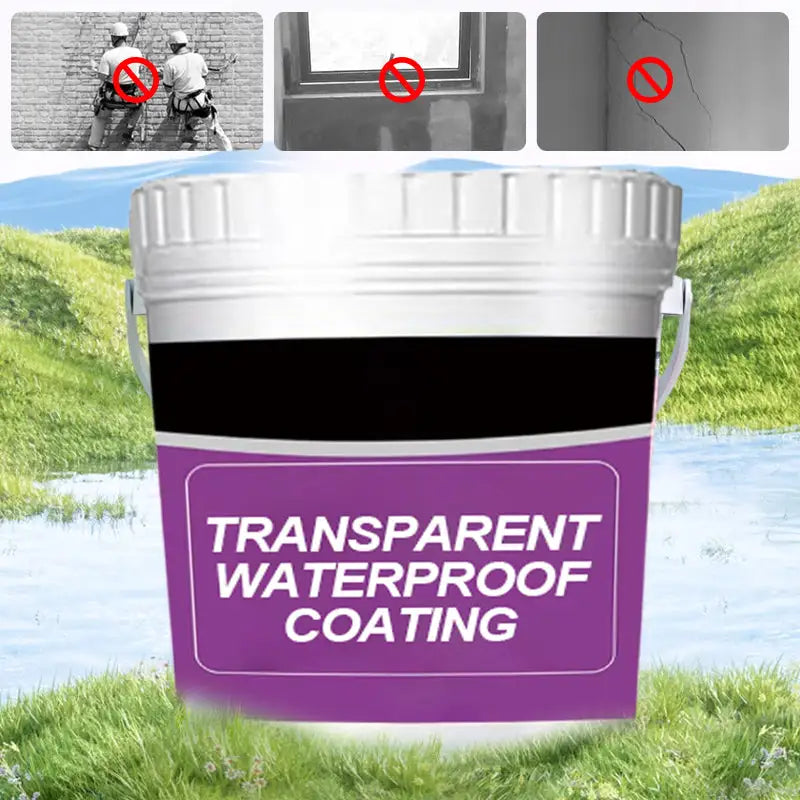 300g Transparent Waterproof Adhesive Exterior Walls Leak Proof Coating Bathroom Floor Crack Sealing Mold Proof | Filindra
