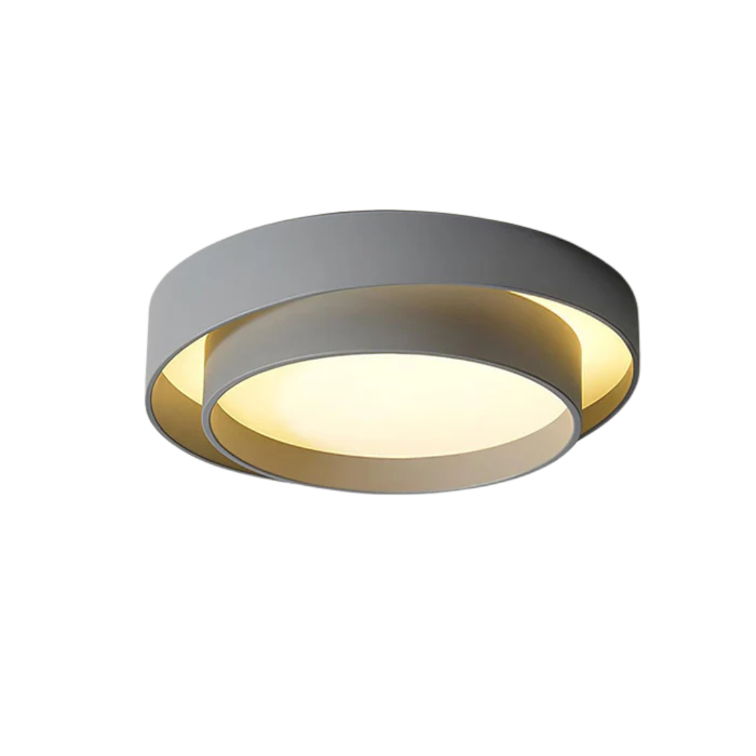 Luminária de Teto Moderna Lunara LED para Áreas de Quarto e Sala de Estar