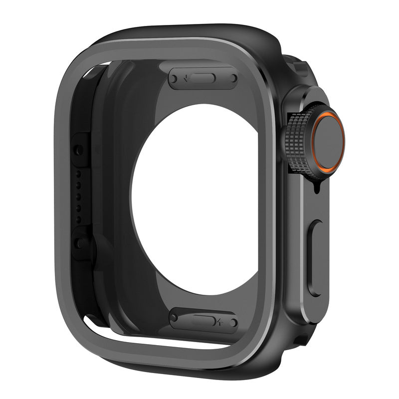 Poliertes Metallschutzgehäuse für Apple Watch Ultra 2/1, 49 mm