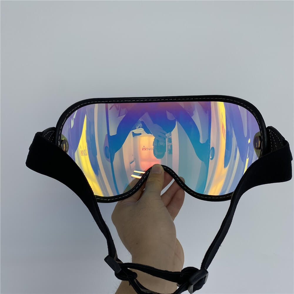 Universal Helmet Visor — HD Anti-UV Bubble Lens, Clear Vision