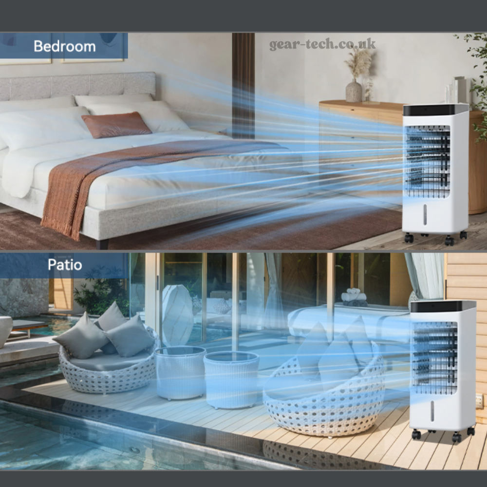 Aer condiționat fără evacuare — Design eficient energetic, telecomandă integrată