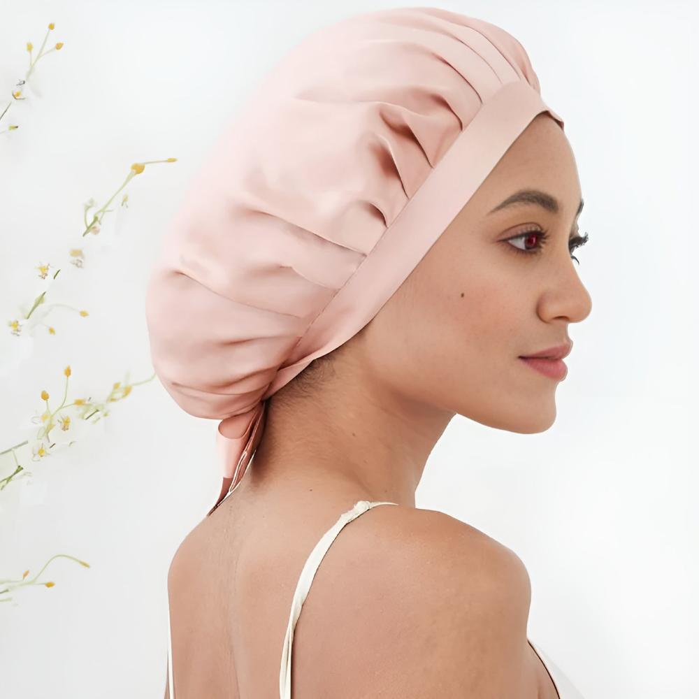 Silky-Slumber-Schlafhaube – doppellagige Haarschutzhaube