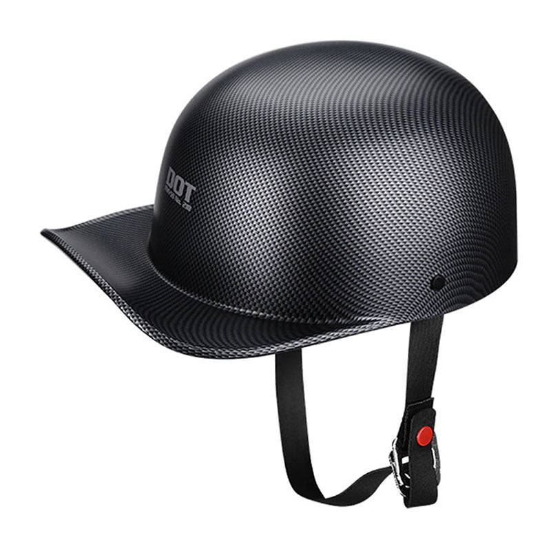 Motorradhelm im Baseballkappen-Stil - DOT-geprüfte Schutzausrüstung für Fahrer