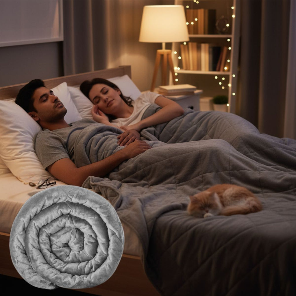 CalmNest üveggyöngyös súlytakaró — 3, 5 és 7 kg-os súlyváltozatok