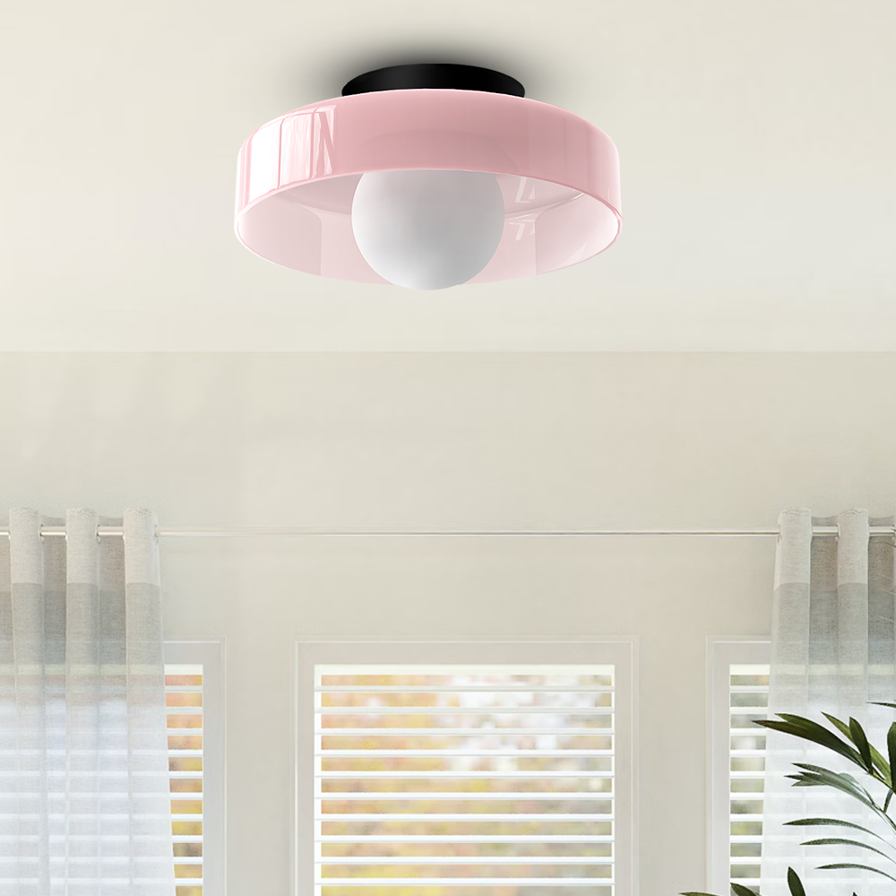 Plafoniera rotonda moderna — lampada decorativa elegante
