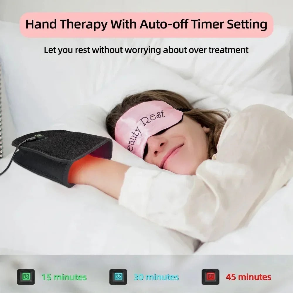 660nm infrarood-roodlichttherapiehandschoen