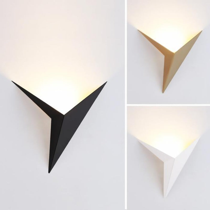 Lunari Nordic Origami Wall Light For A Modern Scandinavian Accent