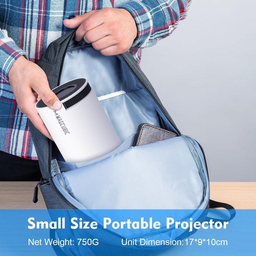 LumaPulse Mini 4K Portable Projector For Home Theater