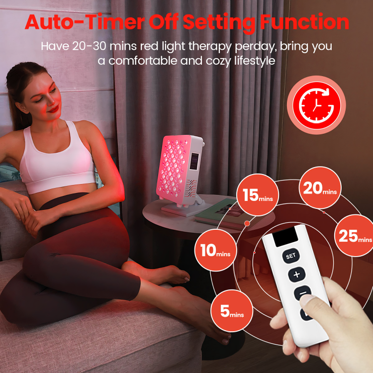 Red Light Therapy Tabletop Panel — Multi-Wavelength, Dimming, Pulsing