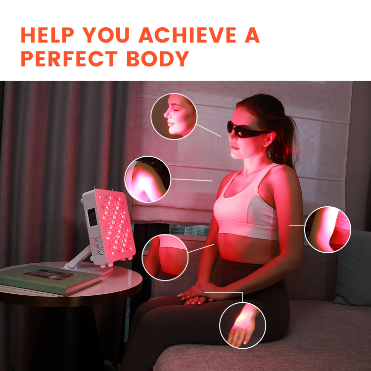 Red Light Therapy Tabletop Panel — Multi-Wavelength, Dimming, Pulsing