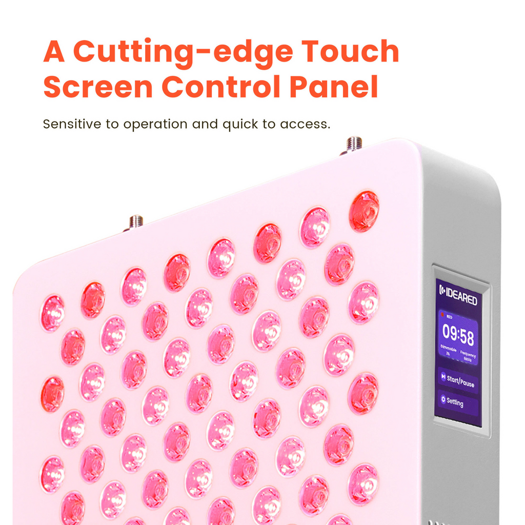 Full Body Red Light Therapy Panel — Dimming & Pulse Modes