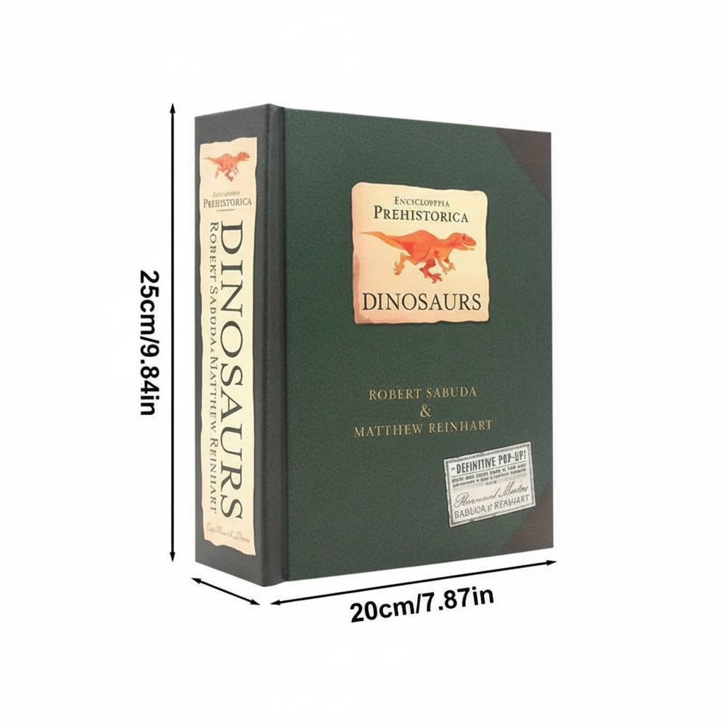 3D Pop-Up Dinosaur Book – Interactive Prehistoric Kids & Adults | Filindra