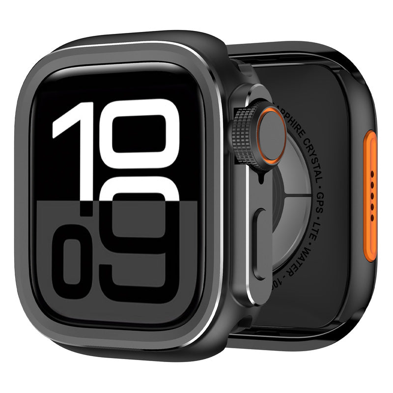 Poliertes Metallschutzgehäuse für Apple Watch Ultra 2/1, 49 mm