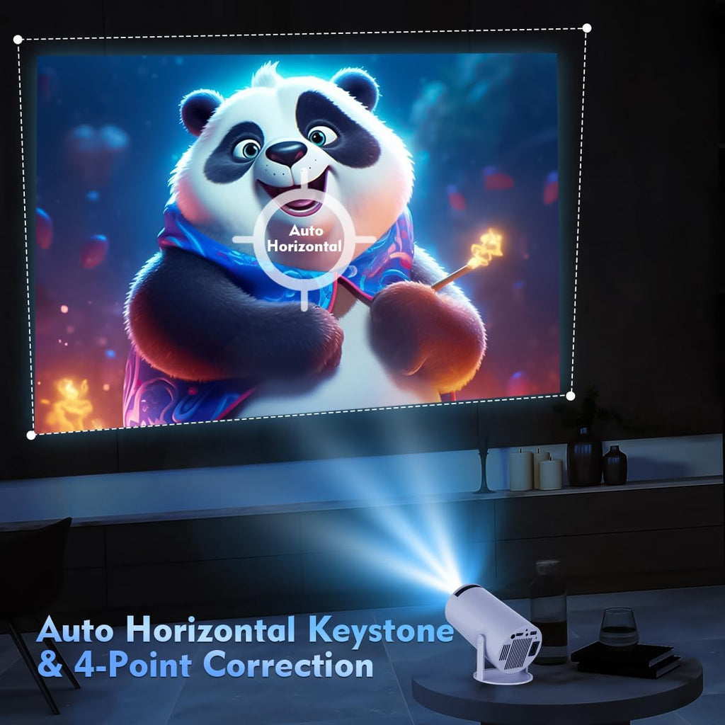 LumaPulse Mini 4K Portable Projector For Home Theater