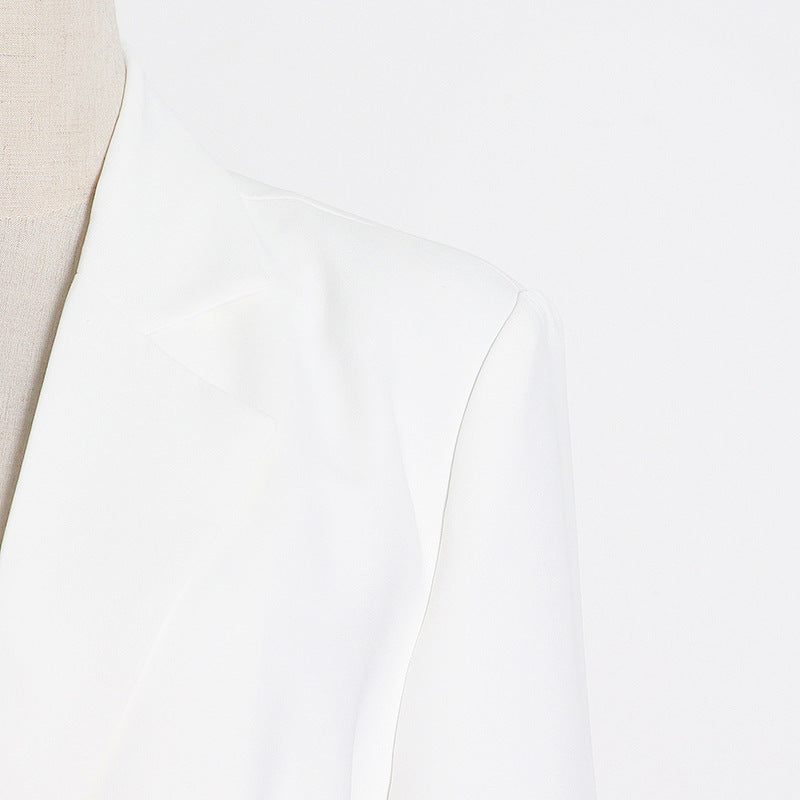 Blazer Ceinturé Chic et Moderne – Top Femme Élégant