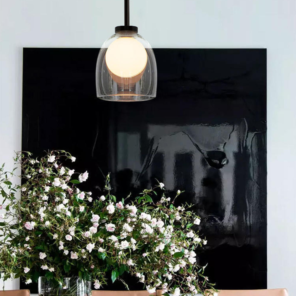 Aurelia Glass Pendant Lamp For Dining Rooms And Office Areas