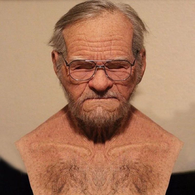 Realistic Latex Mask | Halloween Cosplay Costume | Full Face