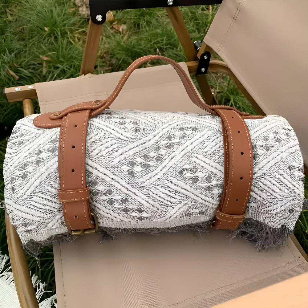 Tapis de pique-nique Confort champêtre - durable, imperméable et portable