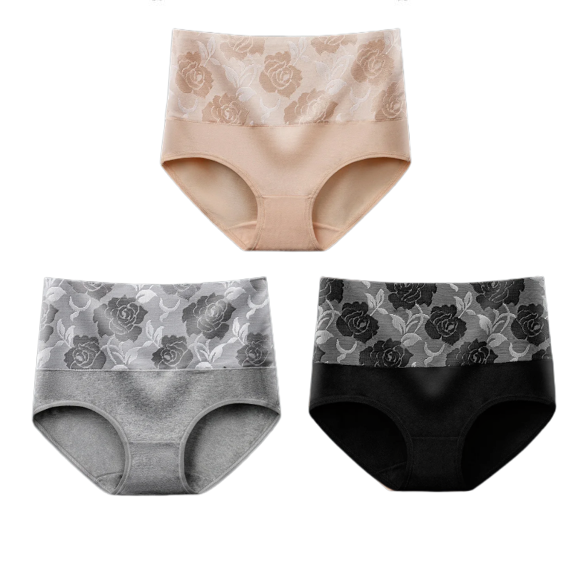 High-Waisted Leakproof Panties — Tummy Control Underwear