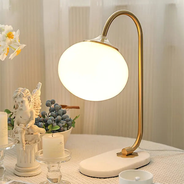 Lumenara Pendelleuchte mit Marshmallow-Glas-Akzentlicht
