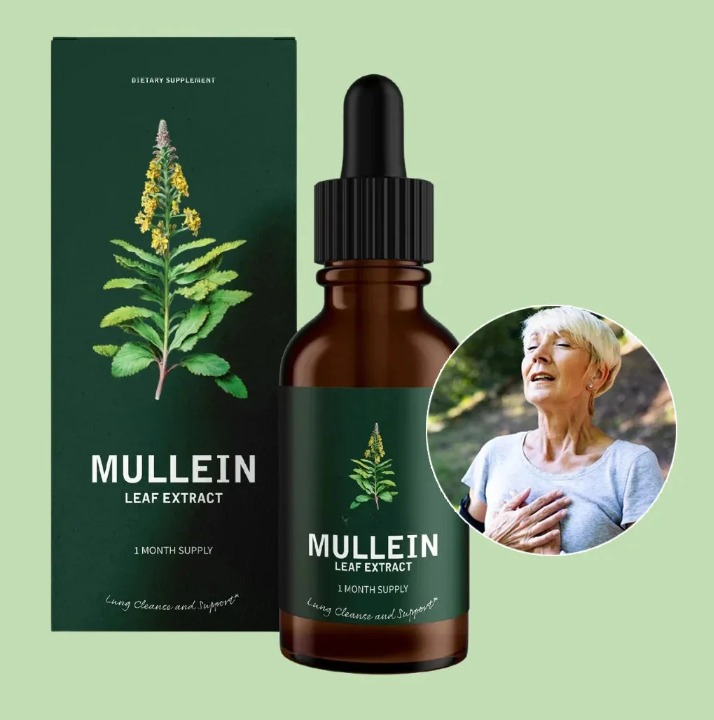 Natural Mullein Chlorophyll Daily Breathing Support Blend