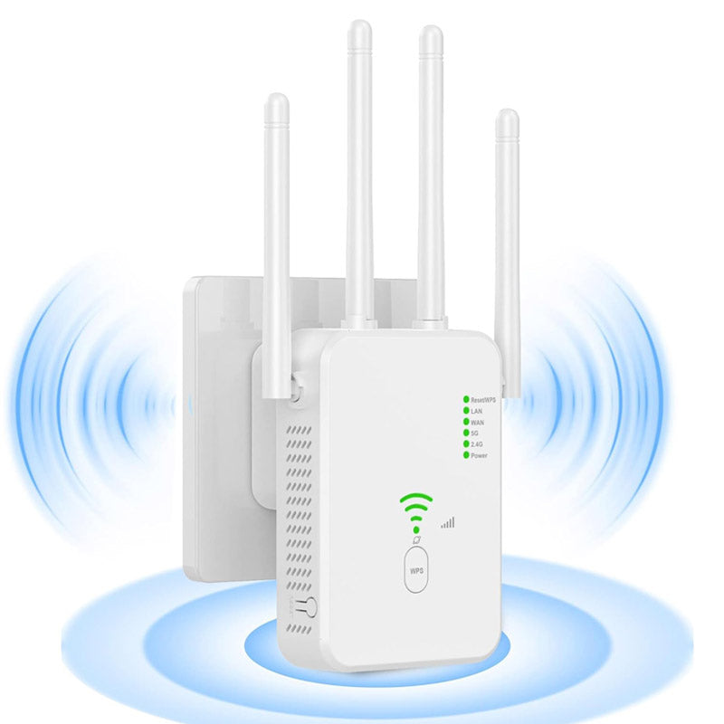 Verbeterde wifi-signaalversterker - hogere snelheden, minder verbroken verbindingen
