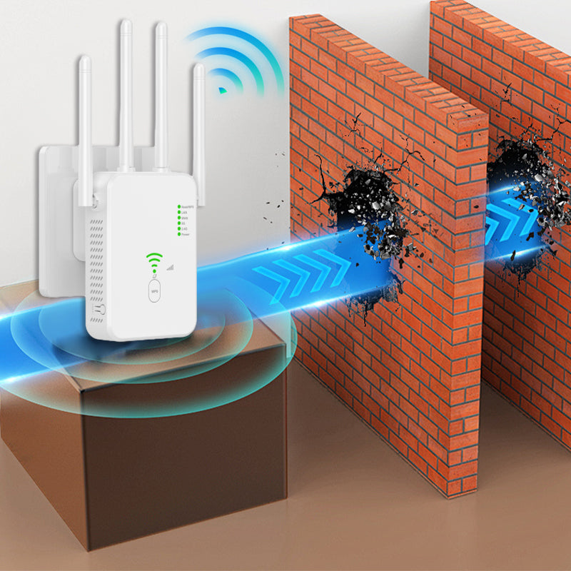 Verbeterde wifi-signaalversterker - hogere snelheden, minder verbroken verbindingen