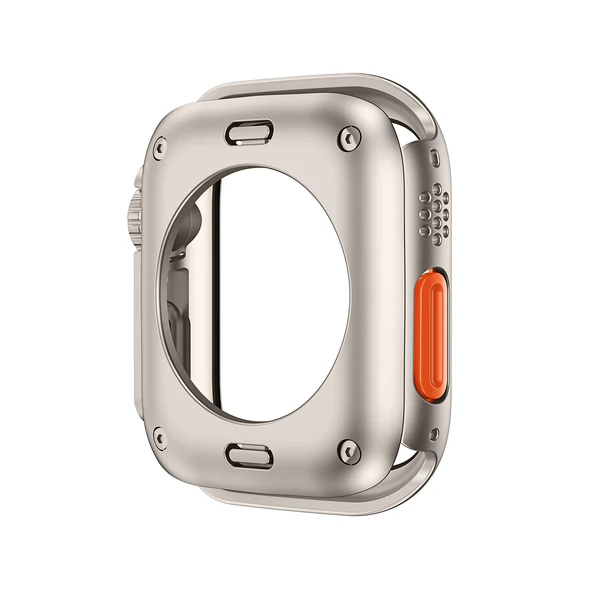 Capa de cobertura total a 360° e película temperada para Apple Watch S1-10