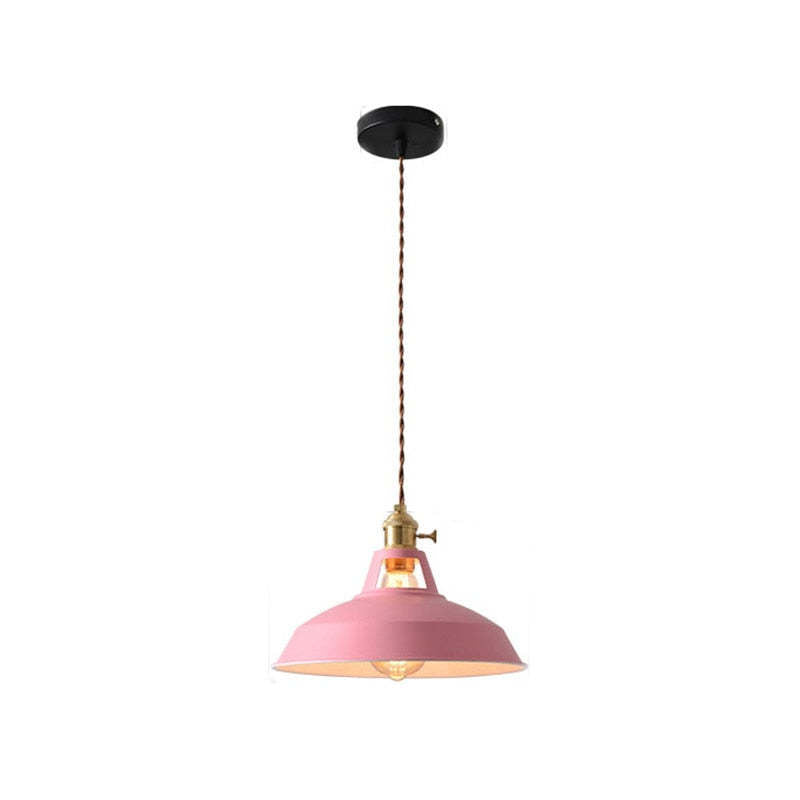 Kovová závěsná lampa Spectrum - výrazný design Morandi