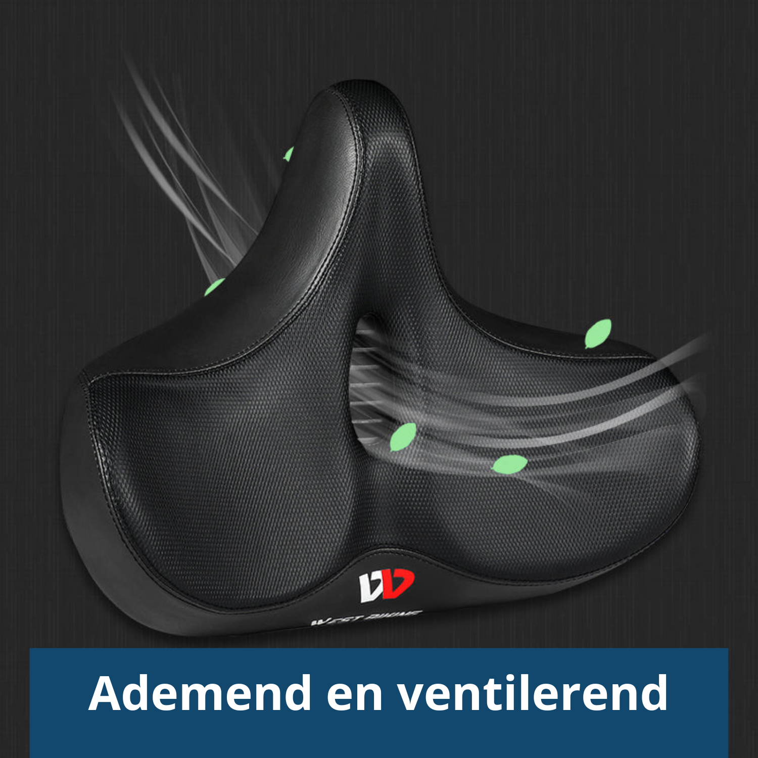 Orion ergonomisk gelcykelsadel — polstret støttedesign