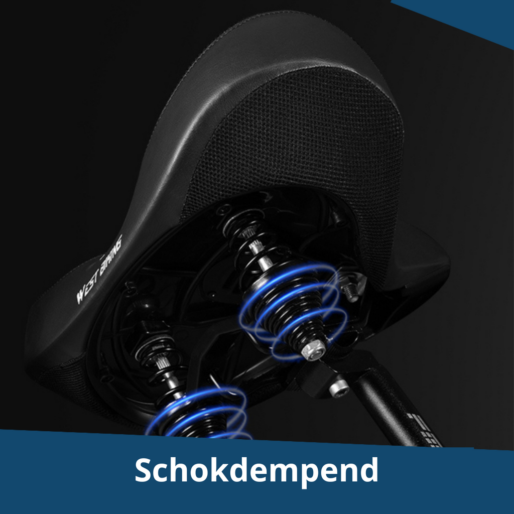 Orion ergonomisk gelcykelsadel — polstret støttedesign