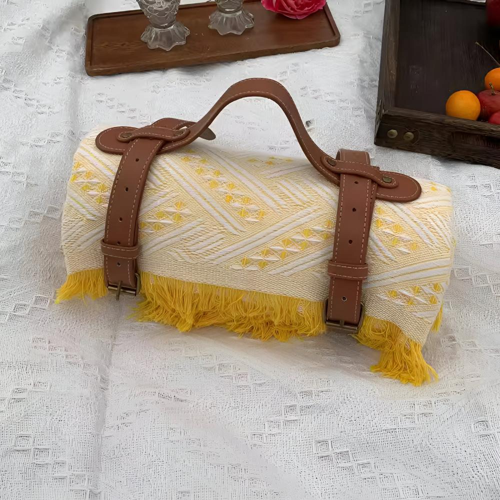Tapis de pique-nique Confort champêtre - durable, imperméable et portable