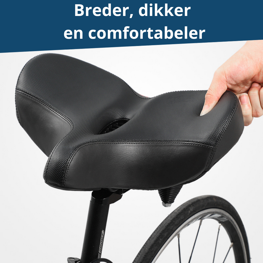 Orion ergonomisk gelcykelsadel — polstret støttedesign