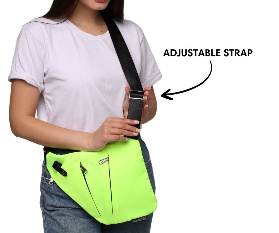 Anti-Theft Travel Bag — Concealed Zipper Design & Secure Front Pockets