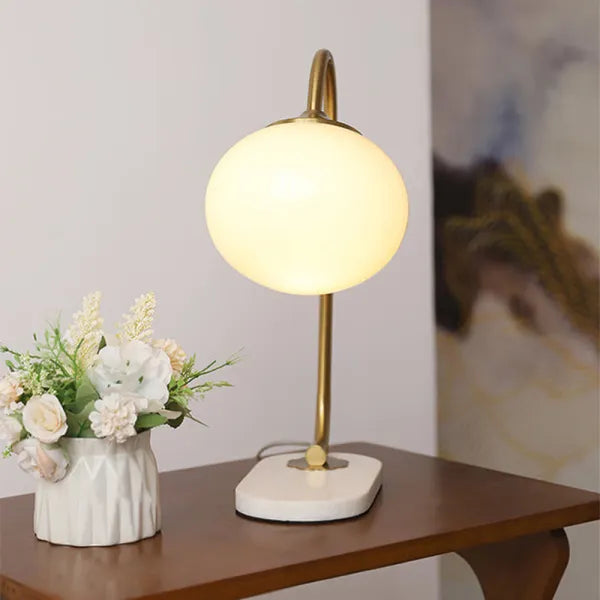 Lumenara Pendelleuchte mit Marshmallow-Glas-Akzentlicht