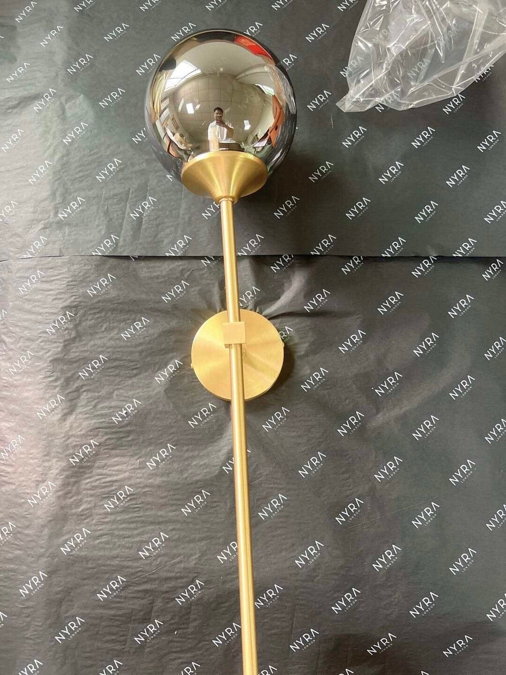 Eclipse Glass Ball Pendant Light — Modern Hanging Fixture