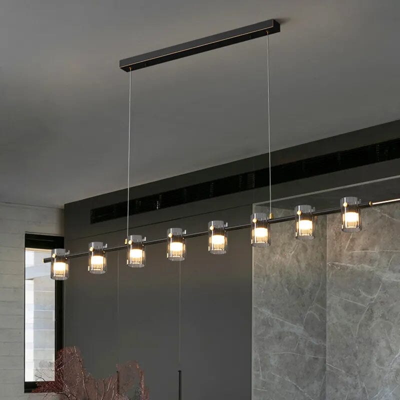 Aurelia Glaspendelleuchte mit verstellbarem Kabel und LED-Birne