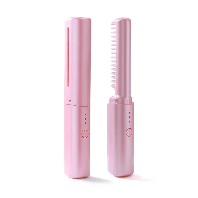 SmoothSculpt Cordless Heated Hair Straightening Brush