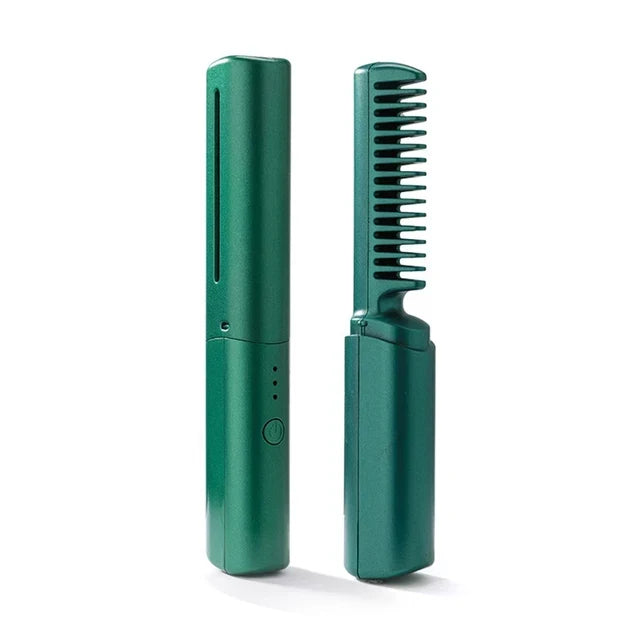 SmoothSculpt Cordless Heated Hair Straightening Brush