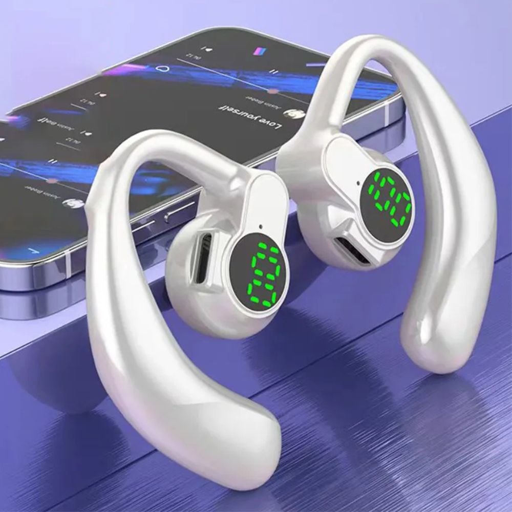 Wireless Noise Canceling Bluetooth Ear Hook Headphones | Filindra