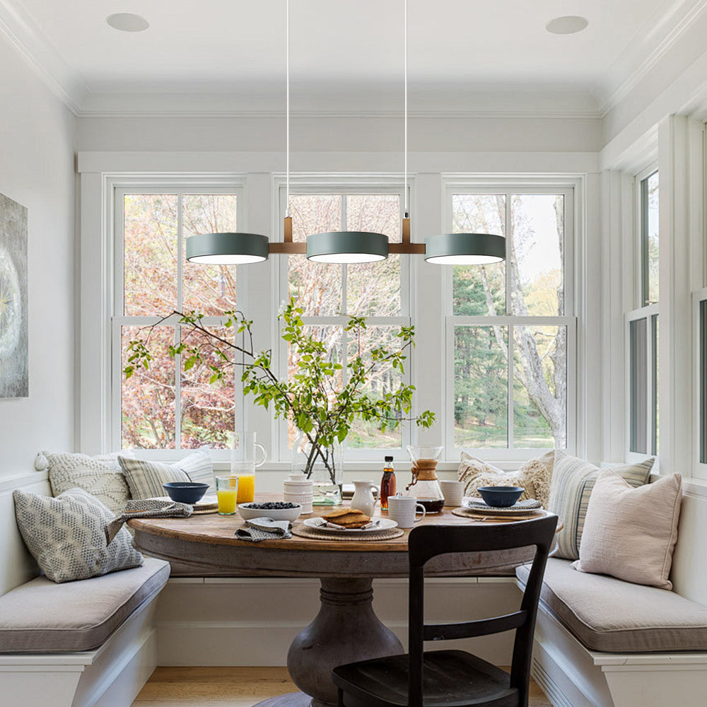 Nordic Multi Head Flush Ceiling Light — Minimalist Lines, Durable Build