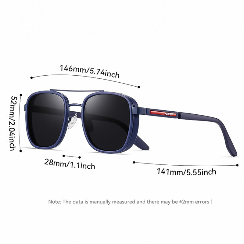 Vintage Polarized Sunglasses — Lightweight Frames, Anti Blue Light & UV Protection