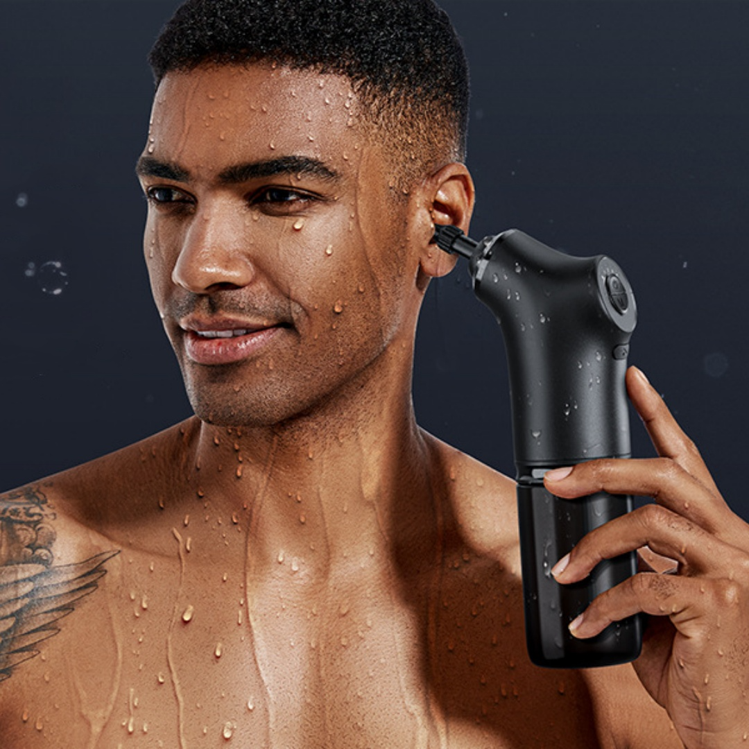 Auraluxe Pro otthoni fülzsír-eltávolító rendszer — WUSH PRO háromsugaras spray